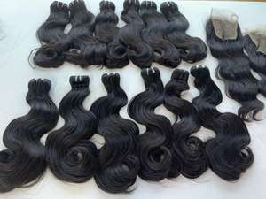 ที่ยังไม่ได้เวอร์จินผม Funmi เด้งมัดผมมัดผมผู้ขาย100% มนุษย์ - Product Image 5