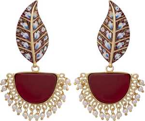 Metal Latón Pintura Popular Indio Pendiente Moda única Adelante Altamente de moda Diseño de acabado elegante - Product Image 6