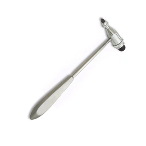 Marteau de percussion neurologique en acier inoxydable, outil de test des réflexes médicaux pour les médecins, les hôpitaux et le diagnostic clinique - Product Image 1