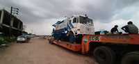 Foreuse de puits d'eau montée sur camion super forte de 450 mètres dth cum perceuse rotative à vendre