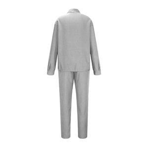 Personnalisation Ensemble de survêtement de jogging respirant à fermeture éclair pour hommes, vêtements de sport à manches longues, entraînement en plein air disponible imprimé - Product Image 2