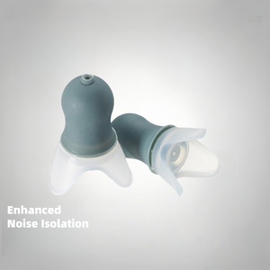 Alta calidad con precio competitivo Lujo Transpirable Reducción de ruido Tapones para los oídos de silicona suave con certificación - Product Image 1