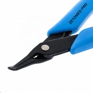 Xuron 450BN Premium High Quality Stainless Steel Long Bent Nose Pliers Precision Tweezer Tip Grip <b>Wire</b> <b>Control</b> Jewelry Making - Product Image 3