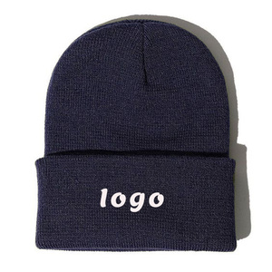 หมวกบีนนี่ถักอบอุ่นสำหรับผู้หญิงหมวกบีนนี่แบบถักด้วยมือสำหรับฤดูหนาวโลโก้ได้ตามต้องการ - Product Image 5