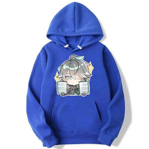 Sudadera con Capucha de Invierno para Hombre, de Alta Calidad, Estilo Urbano, con Estampado, Oversize, Cortavientos, con Bolsillos, 100% Algodón Felpa - Product Image 4