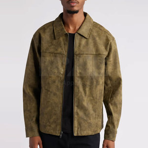 Best Price Men <b>Winter</b> <b>Leather</b> <b>Jacket</b> High Quality Windproof Casual Comfortable for Sale - Product Image 1