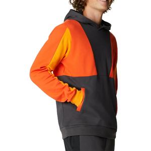 Sweat-shirts pour hommes en coton rayé à col côtelé, manches et bas de manches côtelés, personnalisables avec logo, taille surdimensionnée, collection 2026 - Product Image 2