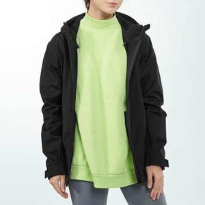 Women's Lightweight Softshell Jacket 100% Polyester <b>Lined</b> Water-Resistant Spring Windbreaker Canvas Outdoor <b>Coat</b> for Spring - Product Image 4