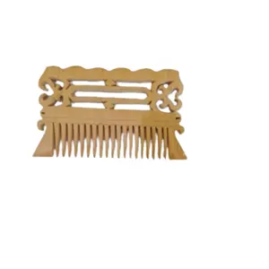 Curly Thick & Dry Hair Vintage Look Stylish Hair Comb Natural Wood Comb Suitable For All Age Groups Victorian Hair Brush CHWB09