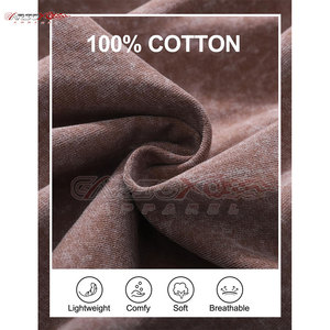 Pantalones Cortos Clásicos de Lona con Lavado Ácido para Hombre, 100% Algodón, Corte Casual, Secado Rápido, Alta Calidad, para Uso Diario - Product Image 6