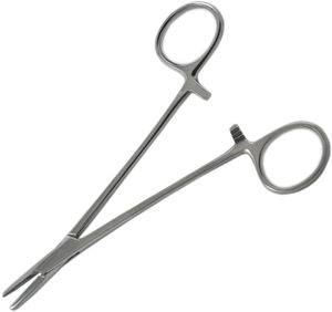 Portaagujas de Mayo Hegar de acero inoxidable de un solo uso con mango quirúrgico 125mm/140mm/160mm Manual de tamaños - Product Image 4