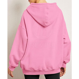 ผู้ผลิตจากปากีสถาน เสื้อฮู้ดดี้ผู้หญิงไซส์ใหญ่ คุณภาพสูง สำหรับฤดูหนาว สวมใส่สบาย ผลิตจากผ้าฝ้าย 100% ระบายอากาศได้ดี ขายดี ดีไซน์ใหม่ - Product Image 3
