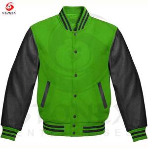 เสื้อแจ็กเก็ตผ้าฝ้ายกำมะหยี่สำหรับผู้ชายเสื้อแจ็กเก็ตทีมโรงเรียนผ้าคอตตอนผ้ากำมะหยี่สำหรับฤดูหนาวปรับแต่งได้สีขาวดำ - Product Image 3