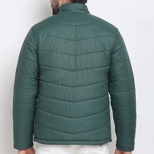 Vente en gros 2025 hommes à capuche toile coupe-vent imperméable hiver chaud doudoune chauffée respirant écologique OEM personnalisé - Product Image 5