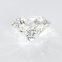 Moissanita Blanca Cultivada en Laboratorio, Certificada, 1ct, Corte Brillante, Color D, 3mm-12mm, Calidad Excelente para Joyería Certificada