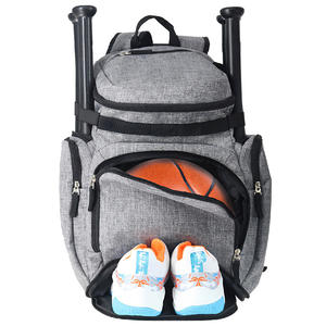 Luxury <b>Baseball</b> Team Backpack with Letter Pattern and <b>Ball</b> Pocket for School and Club Players BB-0039E - Product Image 4
