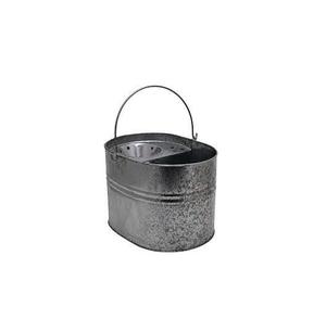 Seau à vadrouille galvanisé robuste avec design ergonomique à long manche et dispositif anti-déversement pour une utilisation prolongée confortable - Product Image 1