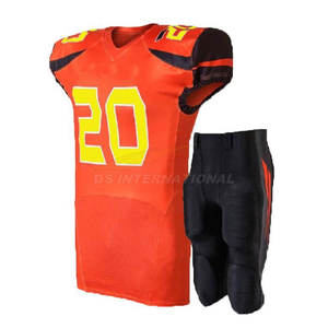 เสื้อทีมอเมริกันฟุตบอลระบายอากาศได้ดีเสื้อทีมเจอร์ซีย์ดีไซน์แบบพรีเมียมบริการ OEM ตามสั่ง - Product Image 5