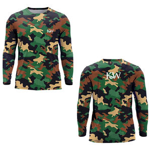 Maillots de pêche avec protection UV par sublimation Chemises à manches longues Upf 50 Custom Mens Performance - Product Image 4