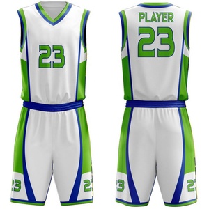 ชุดเครื่องแบบบาสเก็ตบอลแขนกุดระบายอากาศป้องกันแบคทีเรียพิมพ์ลายดีไซน์100% โพลีเอสเตอร์ผลิตตามสั่ง - Product Image 3