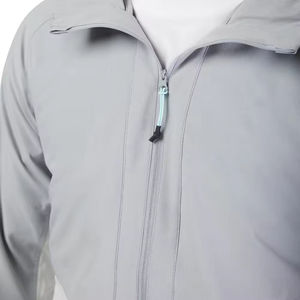 Chaqueta Cortavientos Ligera de Lona Recubierta con Capucha, Transpirable, Impermeable, para Hombre, Ropa Deportiva y de Trabajo Personalizada, Venta al Por Mayor - Product Image 3