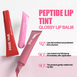 2026 Hot 12 Color Hydrating Waterproof <b>Lip</b> Gloss Polypeptide Oil <b>Lip</b> Plumper Moisturizing <b>Lip</b> <b>Cream</b> <b>Lip</b> Balm Makeup Cosmetic - Product Image 2