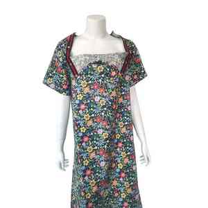 Robe de patient d'hôpital, robe d'examen médical, manches courtes, coton confortable, robe de patient imprimée pour les cliniques - Product Image 5