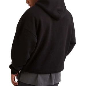 Sweat-shirts à capuche surdimensionnés pour hommes en molleton de coton personnalisés - Fabriqués au Pakistan, respirants et écologiques, meilleur prix - Product Image 4