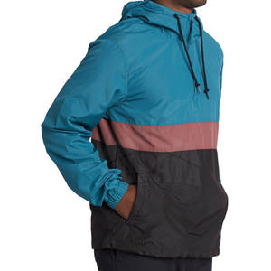 Veste Anorak Coupe-Vent Imperméable à Capuche pour Homme, Style Unique, Respirante, Haute Qualité, Fermeture Éclair 1/4, Idéale pour l'Hiver et le Streetwear - Product Image 5