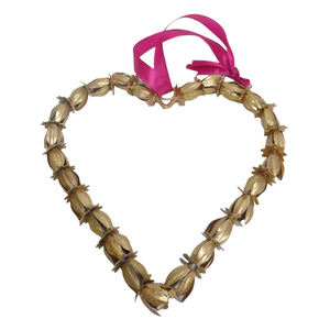 Best Seller Iron Metal Hanging Heart Wall Decorative Ornament <b>Gold</b> Color for Home and <b>Christmas</b> <b>Decoration</b> Handmade Bulk - Product Image 1