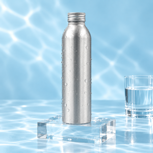 Botella de Aluminio para Bebidas con Tapa de Rosca para Uso Industrial - Product Image 4