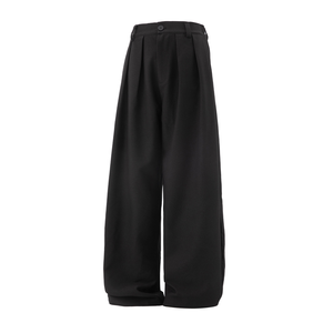 Casual <b>Mens</b> Baggy <b>Trousers</b> Wide Leg <b>Elastic</b> Waist Pants Streetwear Style OEM ODM Supplier - Product Image 1