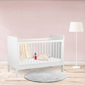Cuna 'Pauline' de Well Home para Niños, Cunas Blancas con 3 Posiciones de Altura de Cama - Product Image 4