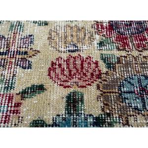 Vintage Grey & <b>Black</b> Hand Knotted Wool <b>Rugs</b> Floral-Abstract Pattern for Home Living Room Hallway Rectangle Handmade for Teens - Product Image 3
