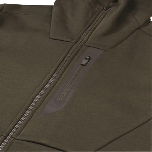 Sweats à capuche pour hommes Veste légère en éponge française avec poches Full Zip Long Sleeve Cotton Sweatshirt Sports Hooded - Product Image 6