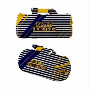 Sac de sport de grande capacité en polyester Oxford imperméable personnalisé avec fermeture à glissière pour randonnée unisexe - Product Image 1