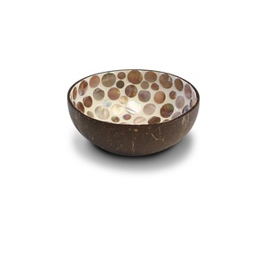 Bol de service de riz de dessert de nourriture arrondie décorative faite à la main pour l'utilisation de service de restauration de cuisine à domicile - Product Image 3