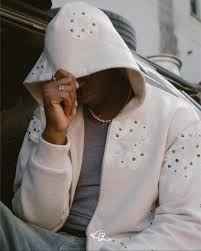 Rhinestone Cotton <b>Wreath</b> Fashion Stone Tears Rhinestone Hoodie Tears Cashmere DenimTearss Rhinestone <b>Wreath</b> Zip <b>Wreath</b> Hoodie - Product Image 5