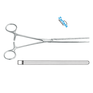 Kocher คีมหนีบลำไส้ทำจากสเตนเลส25ซม./10 "ผู้ผลิตเครื่องมือผ่าตัด - Product Image 2