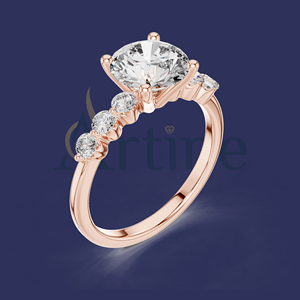 Bague à la mode 18K pour femme Usine de bijoux de mode de haute qualité - Product Image 1