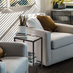 โต๊ะเหล็กโมเดิร์นทำด้วยมือแข็งแรงทนทานเหมาะสำหรับบ้านออฟฟิศและเฟอร์นิเจอร์ห้องนั่งเล่น - Product Image 6