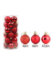Boules de Noël en plastique de luxe pour la sublimation, décorations de Noël, articles de Noël, boules de Noël, Navidad, Noel