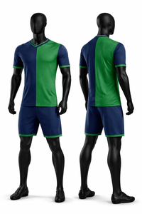 Uniforme de Fútbol Personalizado al por Mayor, Camiseta y Pantalones Cortos Transpirables que Absorben la Humedad, Uniforme para Entrenamiento y Partido - Product Image 6