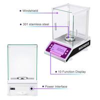 Balance analytique de laboratoire 1000g 1mg Balance électronique de précision numérique 0.001g