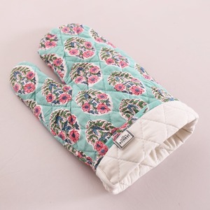 Gants de travail en tricot de sécurité à la main en coton imprimé multicolore, lavables et résistants, les plus vendus - Product Image 1