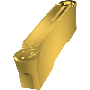 Inserto Indexable ISO GL4-D400MMO-MMG8330 de 4 mm de Ancho con Recubrimiento PVD Dorado para Torneado, Paquete de 10 - Product Image 2