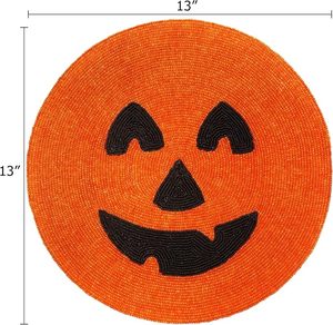 Handmade Glass <b>Beaded</b> <b>Coaster</b> for Hotel or Restaurant Tables Royal Look Decorative <b>Beaded</b> <b>Coaster</b> for Kitchen Use Gift Giving - Product Image 1