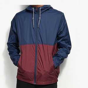 Vente directe d'usine vestes coupe-vent hiver automne décontracté extérieur à capuche coupe-vent vestes à glissière - Product Image 1