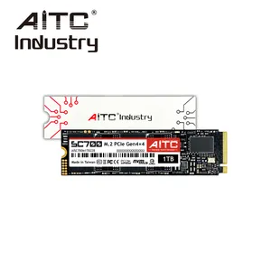 AITC工业1tb M.2 PCIe Gen4X4 2280固态硬盘新内部驱动器7400mb/s嵌入式系统读取速度