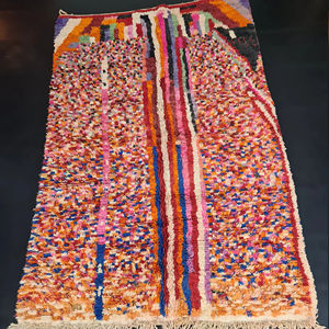 Amazing Top Quality Boujad Moroccan <b>Rug</b> Azilal Abstract Dotted Authentic Carpet Handmade Bohemian <b>Rug</b> Factory Price - Product Image 3